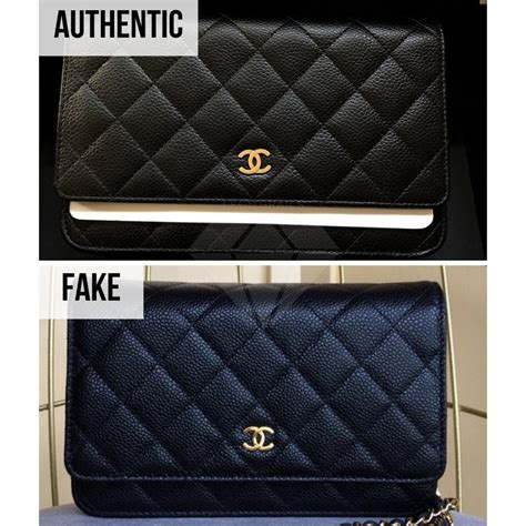 fake chanel case|authentic Chanel wallet.